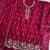 Bollywood style dark pink georgette suit for women