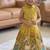 New kids vibrant yellow pichwai embroidered lehenga choli set