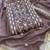 Lilac summer wear rangoli silk straight suit for women