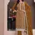 Mustard summer wear rangoli silk straight suit for women