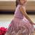 New girls elegant lavender pichwai embroidered lehenga choli set
