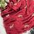 Heavy aari work satin saree for women maroon party wear