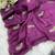 Heavy aari work satin saree for women wine party wear