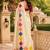 off white pink chanderi cotton printed party wear festive 1 minute ready to wear saree with unstitched blouse piece
