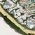 olive net embroidered lehenga choli with dupatta