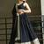 black georgette embroidered lehenga choli with dupatta