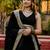 black georgette embroidered lehenga choli with dupatta