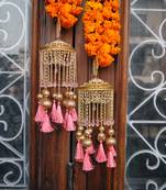 Chandelier kaleera with tassels - set of 2 pieces
