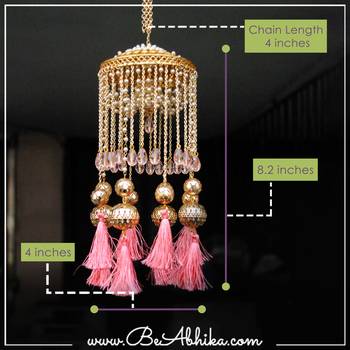 Chandelier kaleera with tassels - set of 2 pieces 2