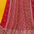 red georgette embroidered lehenga choli with dupatta