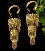 Three layer parrot,elephant and baraat charms kaleera - set of 2 pieces