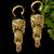 Three layer parrot,elephant and baraat charms kaleera - set of 2 pieces