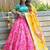 pink art silk embroidered lehenga choli with dupatta