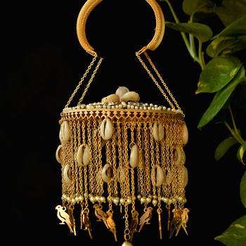 Three layer parrot,elephant and baraat charms kaleera - set of 2 pieces 2