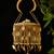Three layer parrot,elephant and baraat charms kaleera - set of 2 pieces
