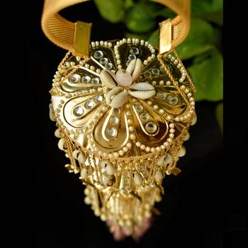 Three layer parrot,elephant and baraat charms kaleera - set of 2 pieces 4