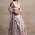 pink net embroidered lehenga choli with dupatta