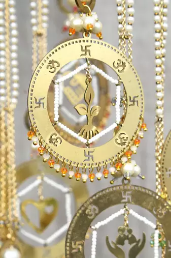 Saat vachan shubh vivah charms bangle style kaleere - set of 2 pieces