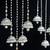 Shimmering silver ghungroo kaleere - set of 2 pieces