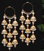 royal pearl dome bangle style kaleere - set of 2 pieces