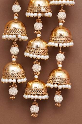 royal pearl dome bangle style kaleere - set of 2 pieces