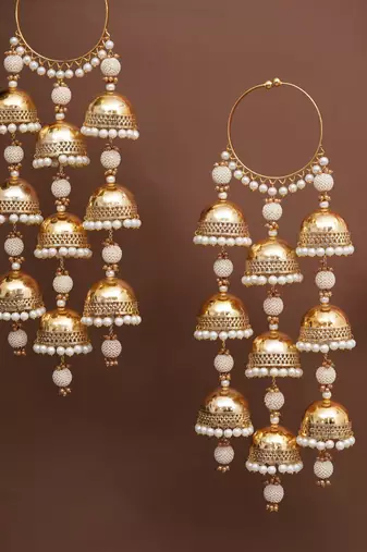 royal pearl dome bangle style kaleere - set of 2 pieces