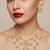 Traditional kundan & pearl layered Necklace :: set -details 