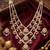 Traditional kundan & pearl layered Necklace :: set -details 