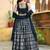 blue net embroidered lehenga choli with dupatta