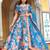 blue art silk embroidered lehenga choli with dupatta