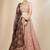 pink georgette embroidered lehenga choli with dupatta