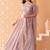 baby pink georgette embroidered lehenga choli with dupatta