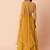 yellow georgette embroidered lehenga choli with dupatta
