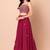 pink georgette embroidered lehenga choli with dupatta