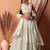 white georgette embroidered lehenga choli with dupatta