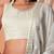 white georgette embroidered lehenga choli with dupatta