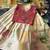 Girls cream soft tissue butterfly print lehenga choli with 3d weaving work
