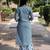 green rayon printed kurta sets