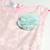 Baby pink embroidered organza dress