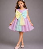 Lilac organza dress
