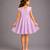 Lilac organza dress