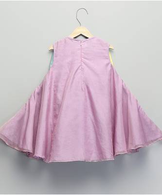 Lilac organza dress 4