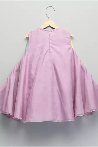 Lilac organza dress
