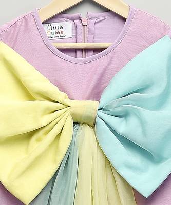 Lilac organza dress 5