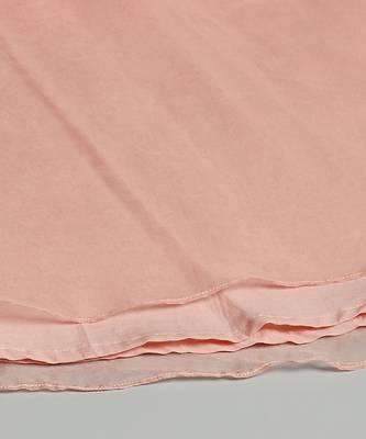 BIG PEACH DOUBLE SHADED BOW DRESS 3
