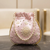  pastel pink handcrafted potli bag