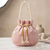  pastel pink handcrafted potli bag