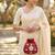  maroon handcrafted potli bag