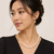 Real & Natural Single Line Pearl Necklace Set made with fresh water pearls Jewellery