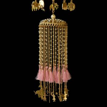 Three layer parrot,elephant and baraat charms kaleera - set of 2 pieces 5